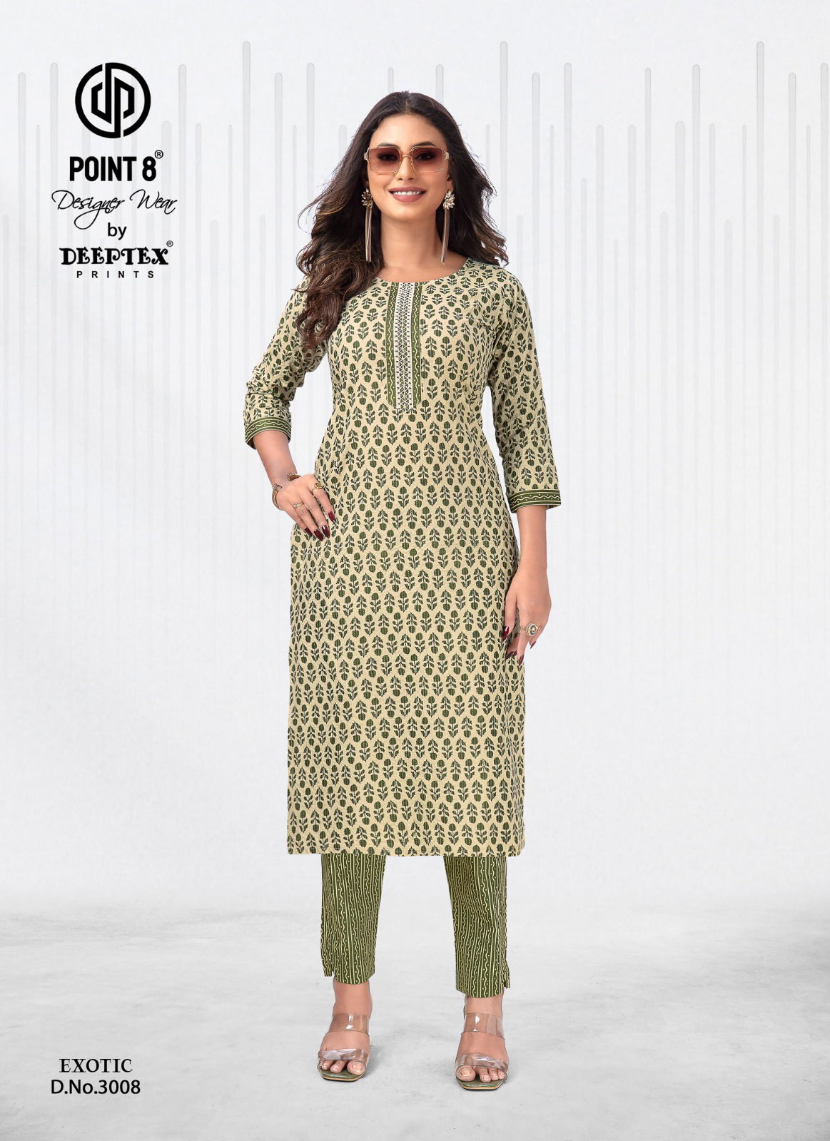 Exotic Vol 3 By Deeptex Kurti With Bottom Catalog
